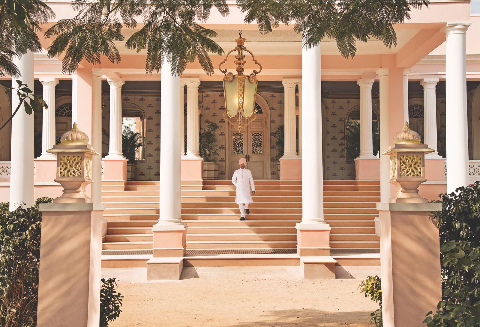 Entrance to Rajmahal Palace, Jaipur, India