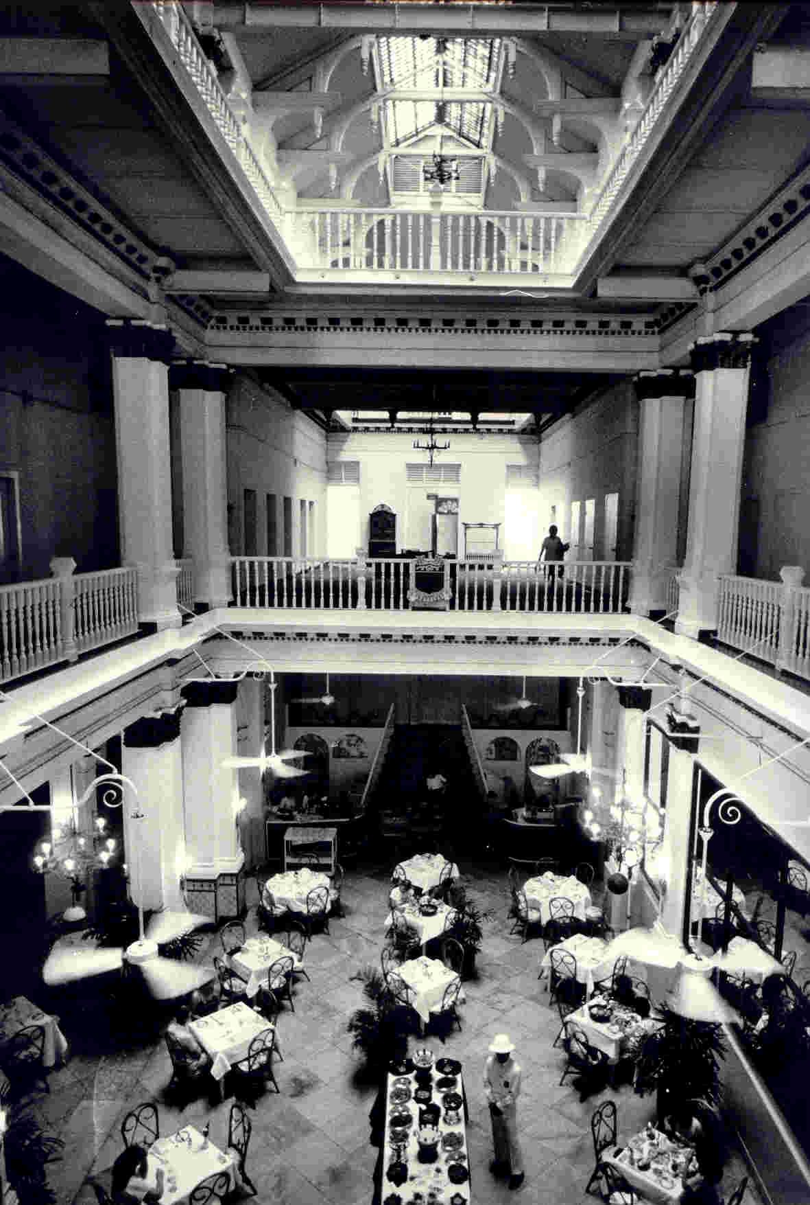 The Grand Lobby at Raffles Singapore