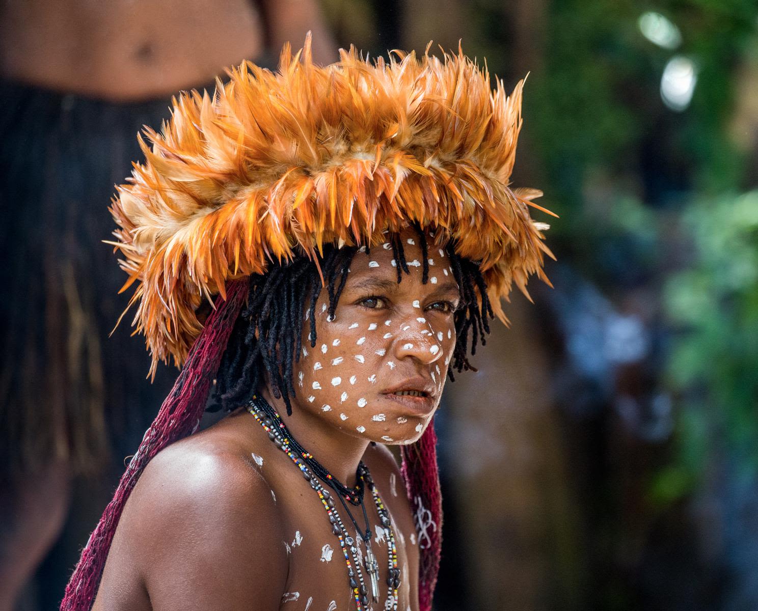 Dani tribeswoman, West Papua
