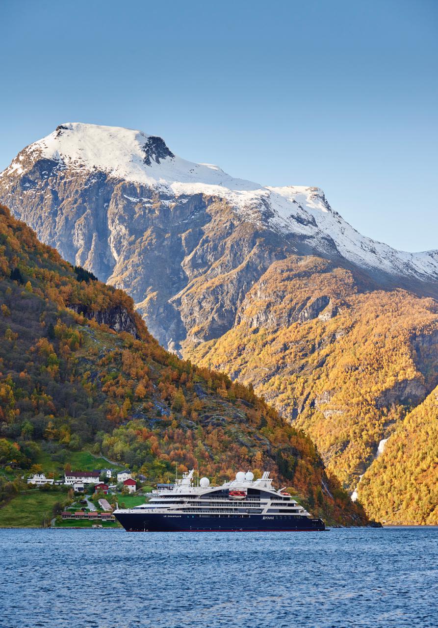 PONANT on the shores of Bergen