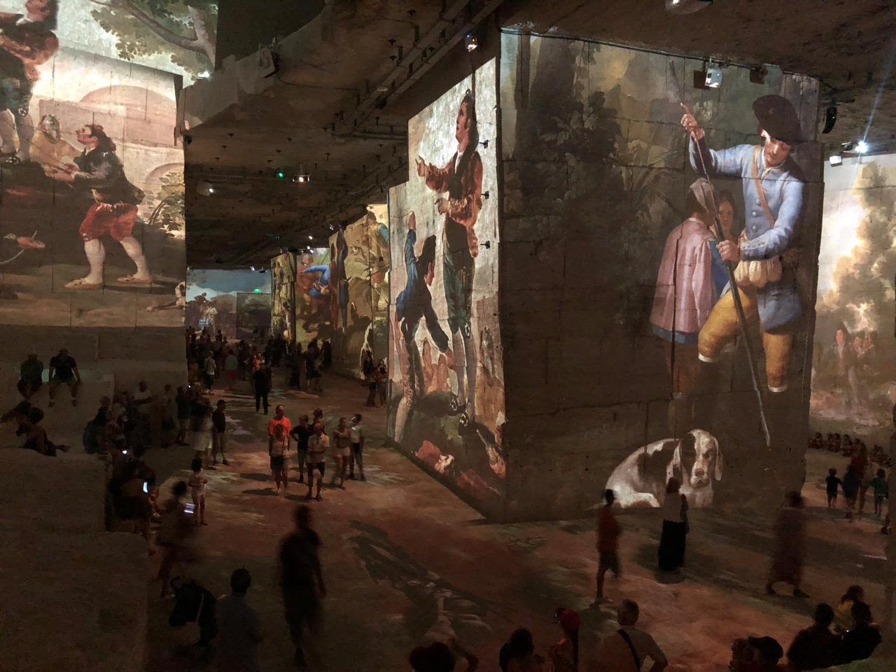 Carrières de Lumières, Les Baux, France